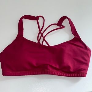 Red Lululemon Bra